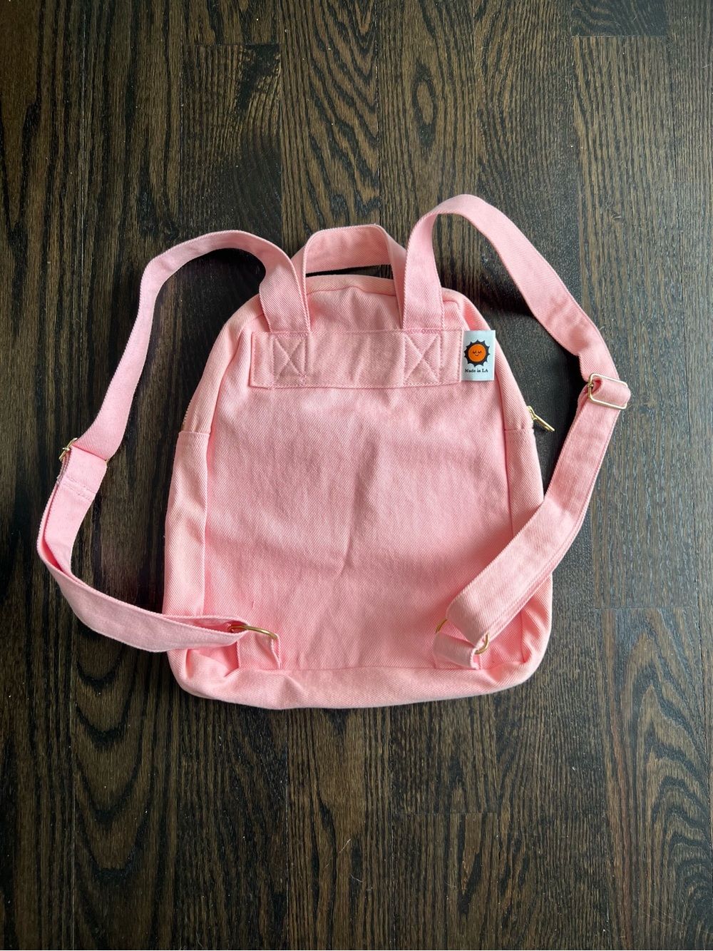 BRAND NEW BIG BUD PRESS BABY PINK BACKPACK - Picture 5 of 5